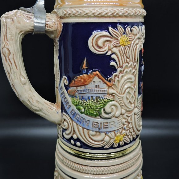 Vintage DBGM Beer Stein Mapsa Music Box - Trink Bruderlein - Picture 12 of 12